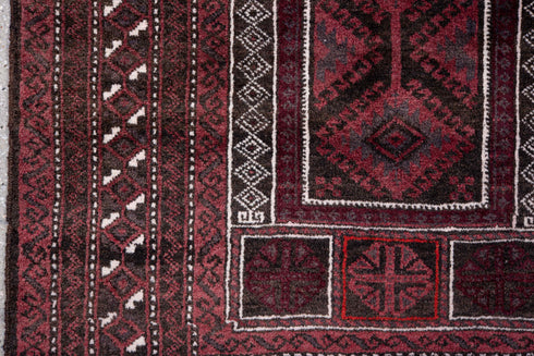 Vintage Belouch Area Rug (2' x 4')